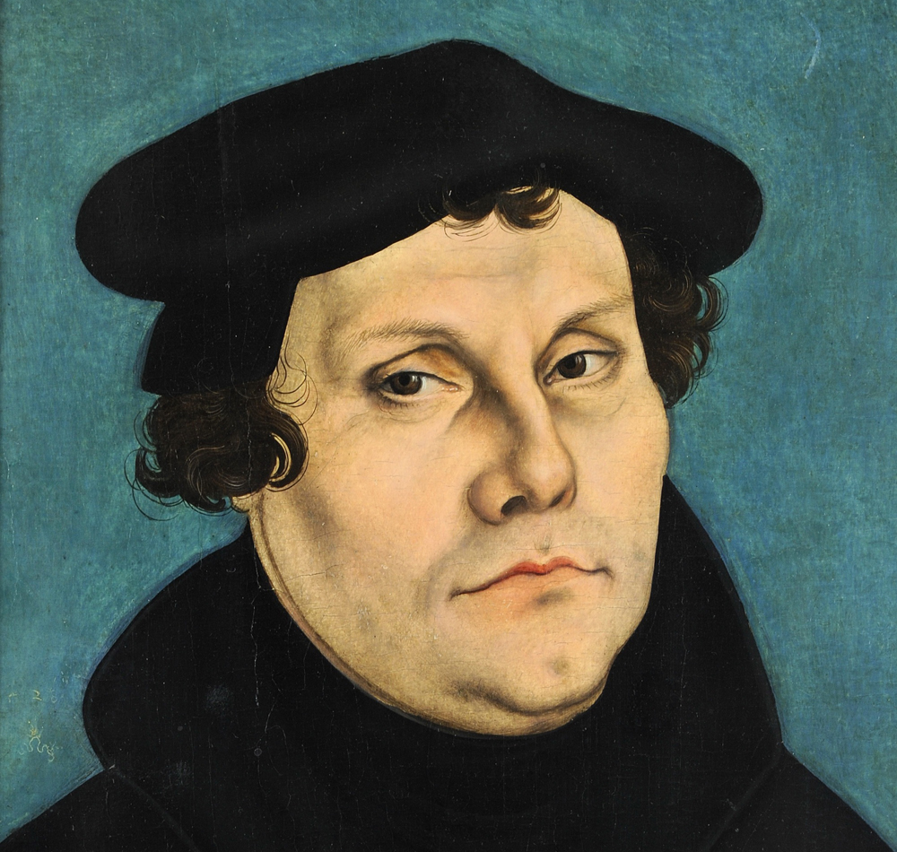 Martin-Luther-Bildnis von Lucas Cranach d.Ä.