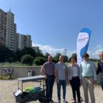Foto von links: Ali Doğan, Nico Dreuw, Michaela Teigelmeister, Patrick Ehmann und David Bongartz