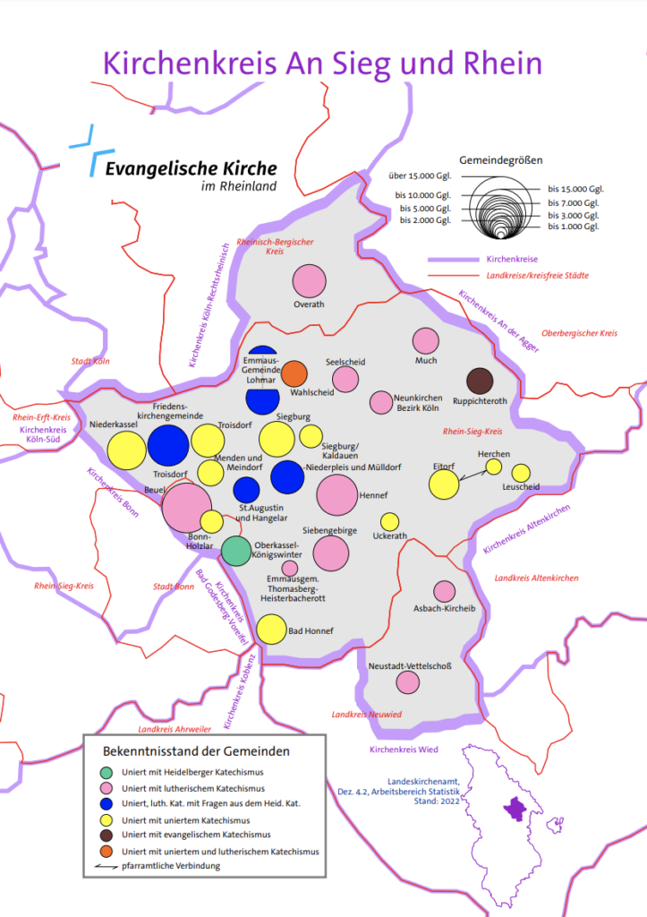 Karte: Landeskirchenamt